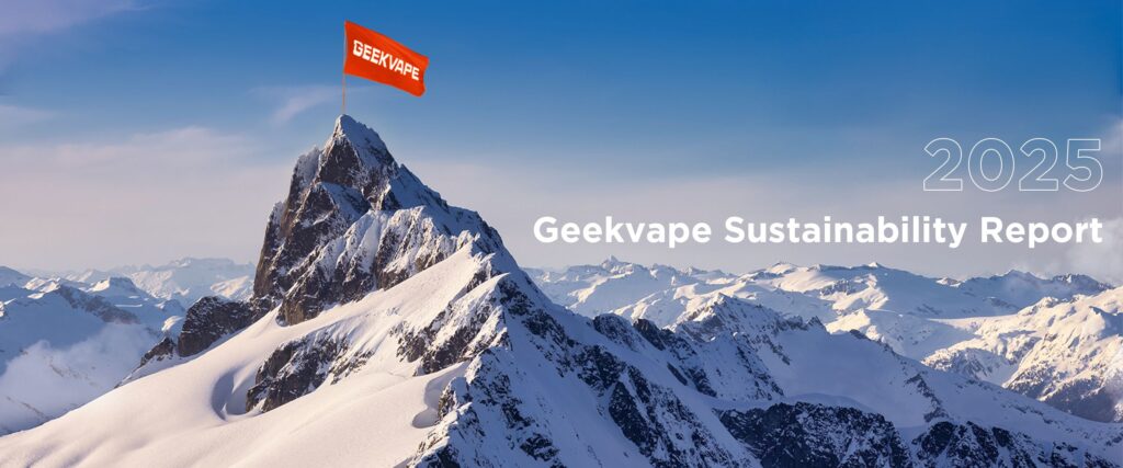 أصدرت GEEKVAPE تقرير الاستدامة لعام 2025، مسجلةً عقدًا من خلق القيمة طويلة الأجل